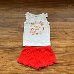 4 for $10 🌈 Carter's Daddy's Girl Matching Short Set